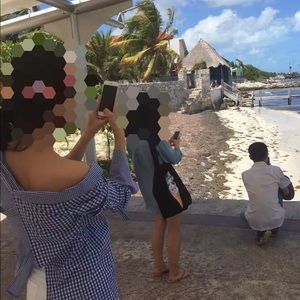 Blouse/asymmetric shirt